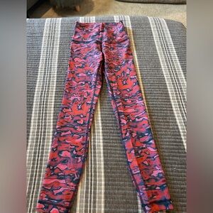 lululemon athletica Women’s Size 4 Patterned Leggings 25”
